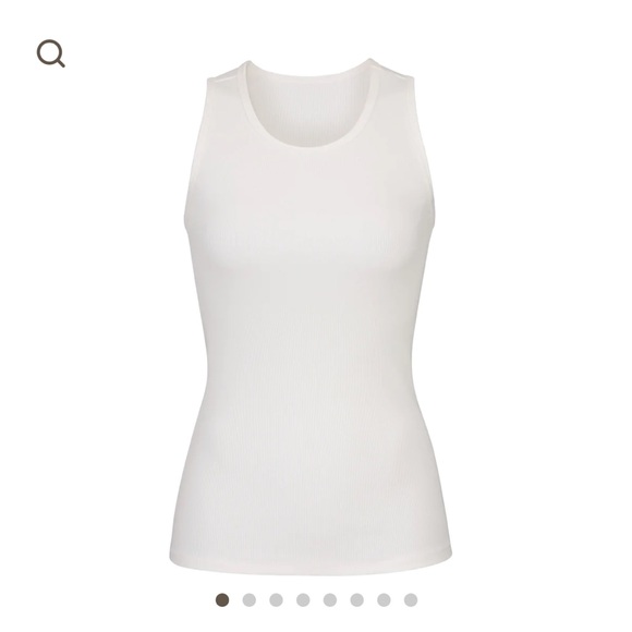 NWOT SKIMS Cotton Boyfriend Tank